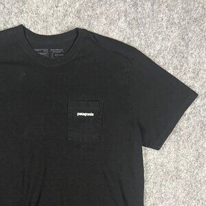 Share Patagonia Men's Responsibili-tee Black Short Sleeve T-Shirt Size - 2XL